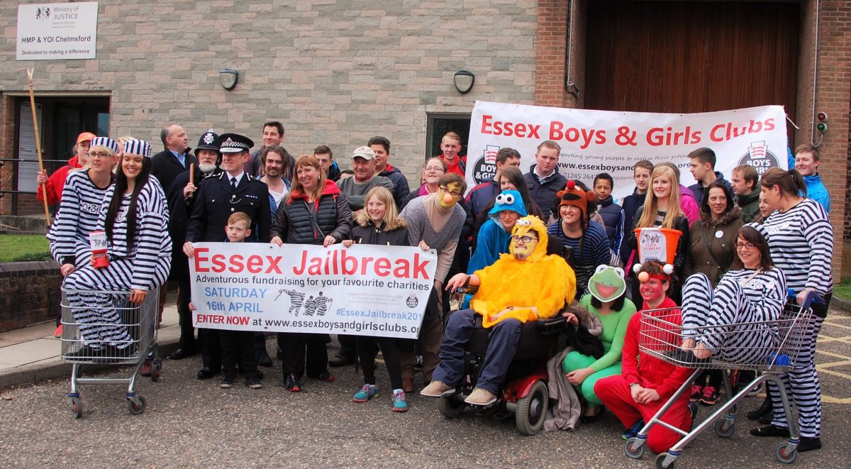 Essex Jailbreak A Fundraising Challenge Essex Boys Girls Clubs