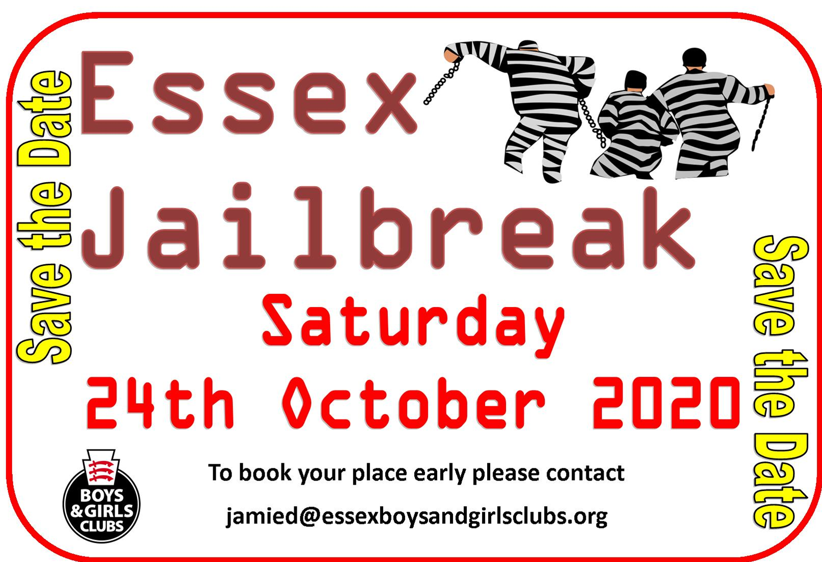Jailbreak 2020 Essex Boys Girls Clubs